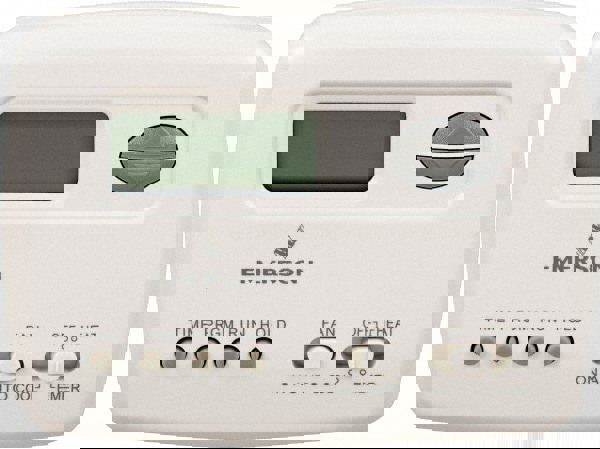 45 to 99&deg;F, 2 Heat, 1 Cool, Economy Digital Heat Pump Thermostat (Hardwired with Battery Back-Up)